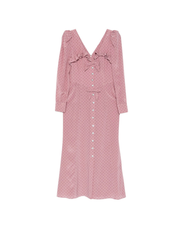 [Alessandra Rich] Long sleeve dress SS26 FABX4314 F4686 1941