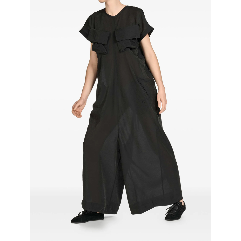 [Y-3] Jump suit SS26 KS2456  BLACK