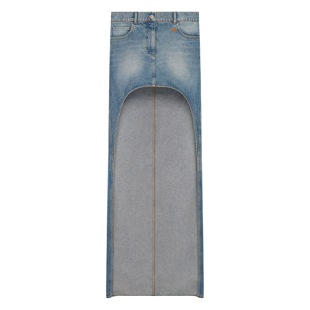 [Courreges] Long skirt SS26 126DJU346DE 0058 7055