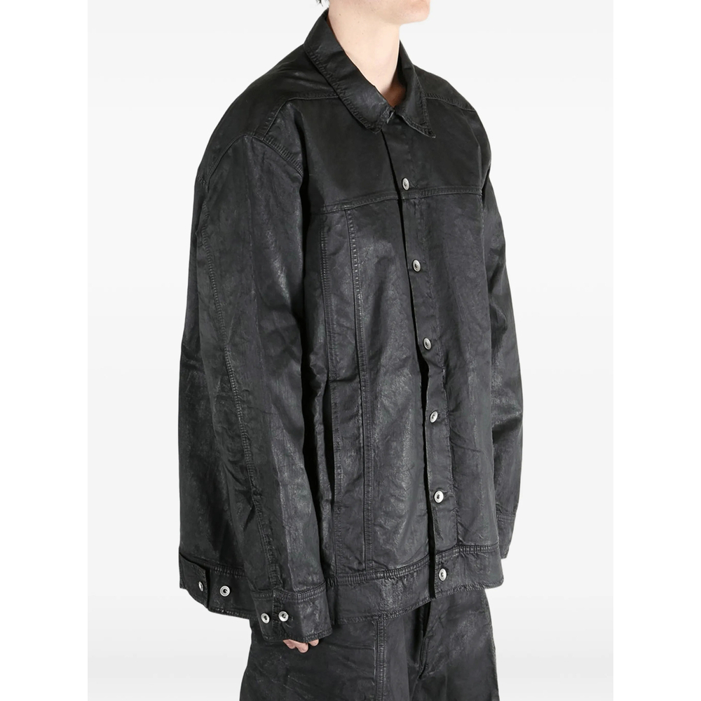 [RICK OWENS DRKSHDW] Leather Jacket SS26 DU01F4761 DBK 09
