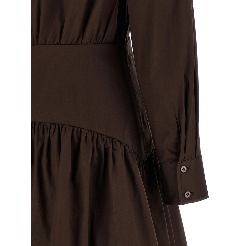 [Staud] Long sleeve dress SS26 R25S2112PO  EART