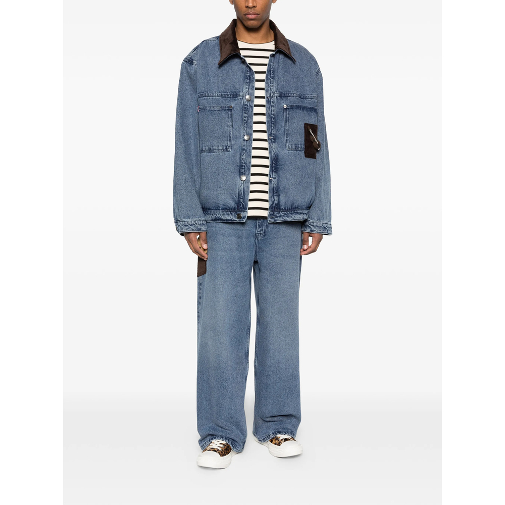 [Charles Jeffrey Loverboy] Denim jacket SS26 062010501  BLU