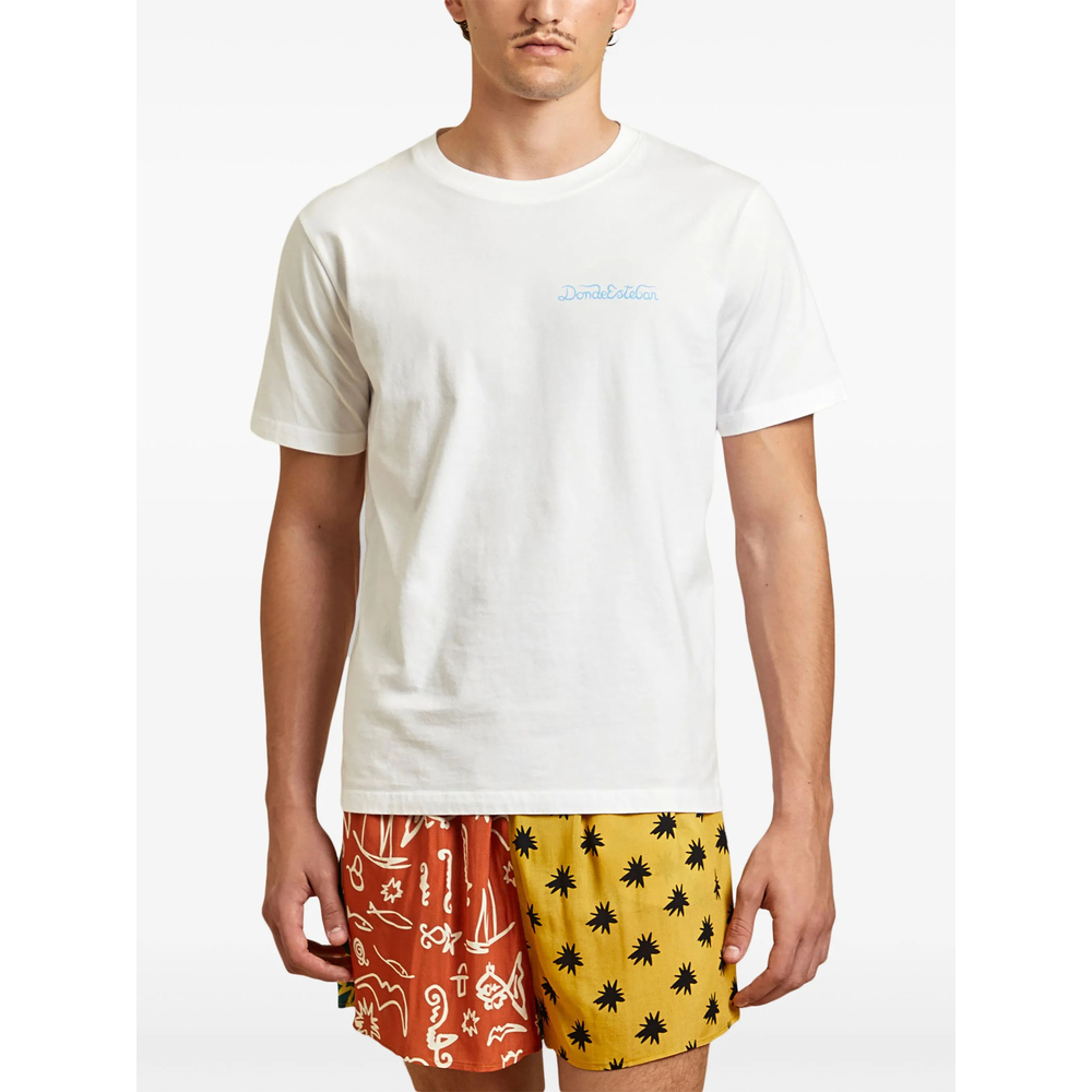 [Donde Esteban] T-shirts Short Sleeve SS26 D01-TS01A  WHITE
