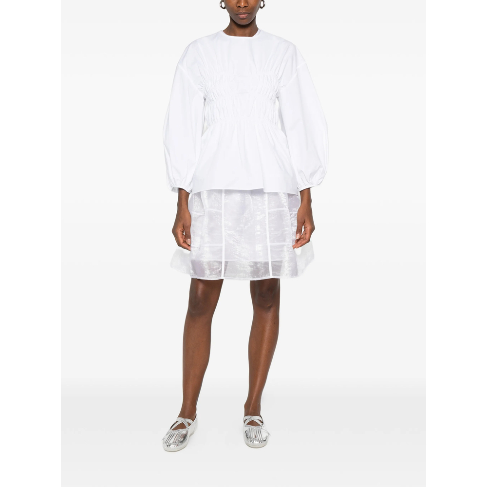 [Cecilie Bahnsen] Blouse SS26 RTW11003 CAMRYN WHITE