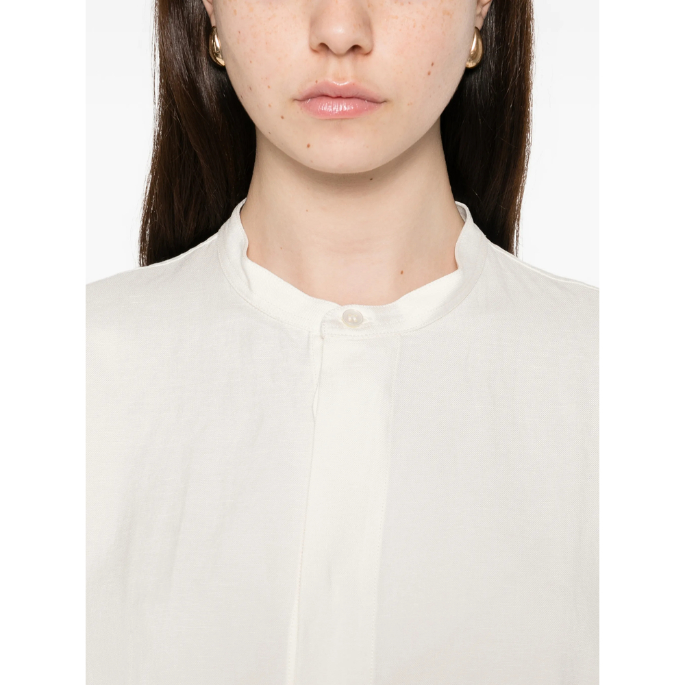 [Studio Nicholson] Shirts Long Sleeve SS26 SNM-1426 KARST CHALK