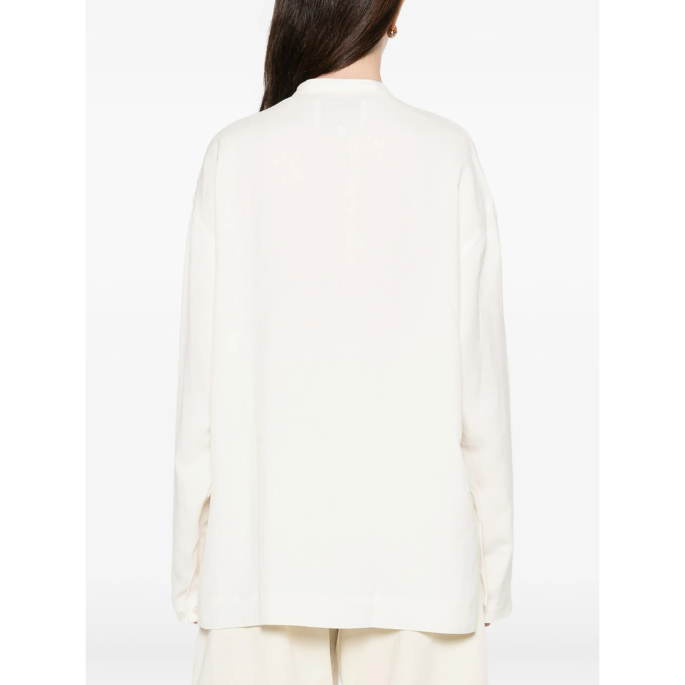 [Studio Nicholson] Shirts Long Sleeve SS26 SNM-1426 KARST CHALK