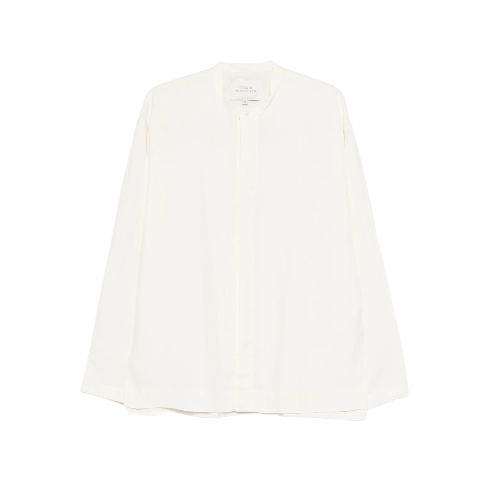[Studio Nicholson] Shirts Long Sleeve SS26 SNM-1426 KARST CHALK