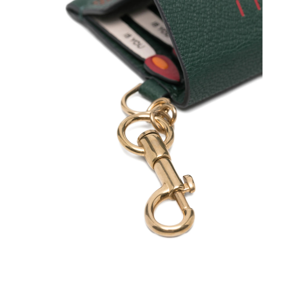 [Anya Hindmarch] Keyring SS26 205511 SS260165 GREEN