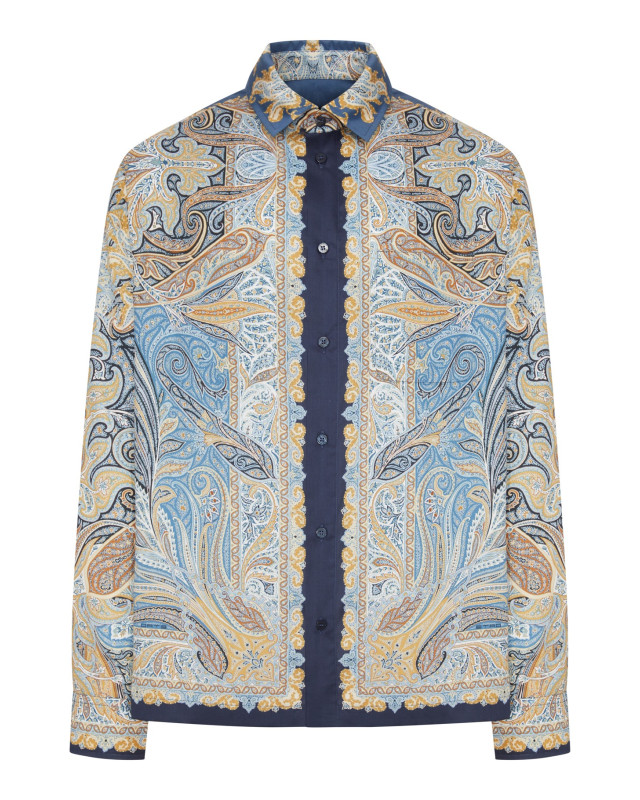 [Etro] Casual Jacket FW26 MRIC005799SP51CX0883 BLUE