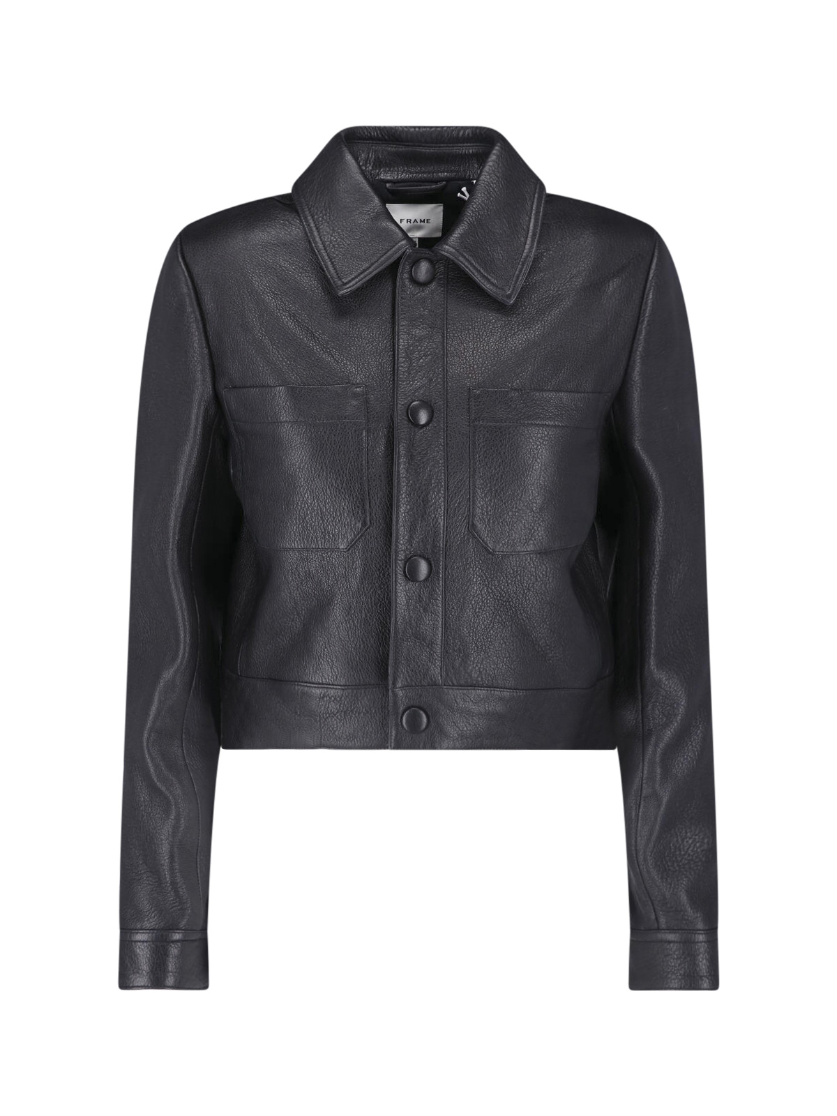 [FRAME] Leather Jacket FW26 WP26LJA017BLK