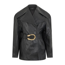 [Gucci] Leather Jacket FW26 864822XNBC1_1000
