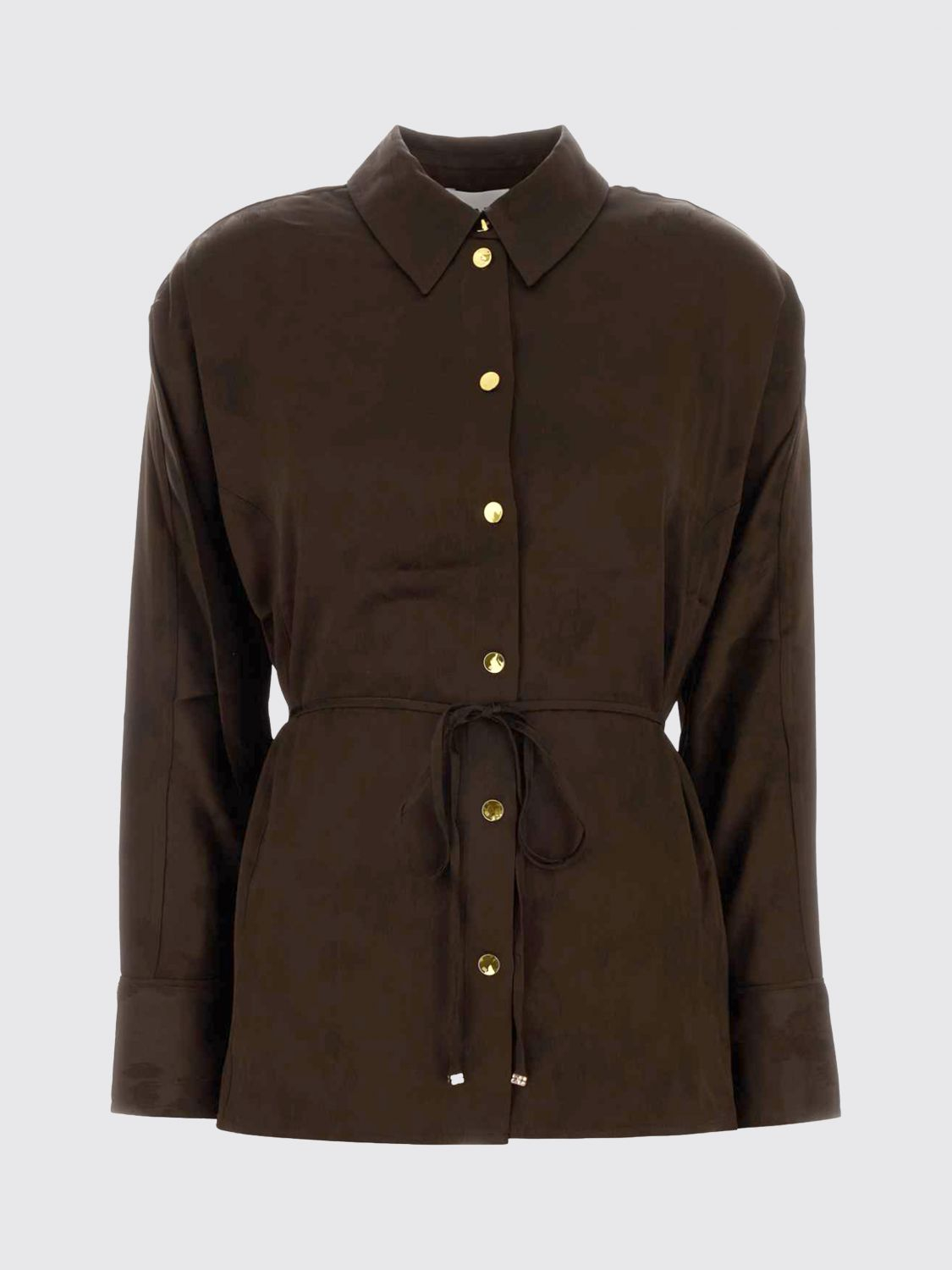 [GANNI] Shirts Long Sleeve SS26 A1040264 ZWX
