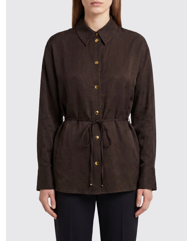 [GANNI] Shirts Long Sleeve SS26 A1040264 ZWX