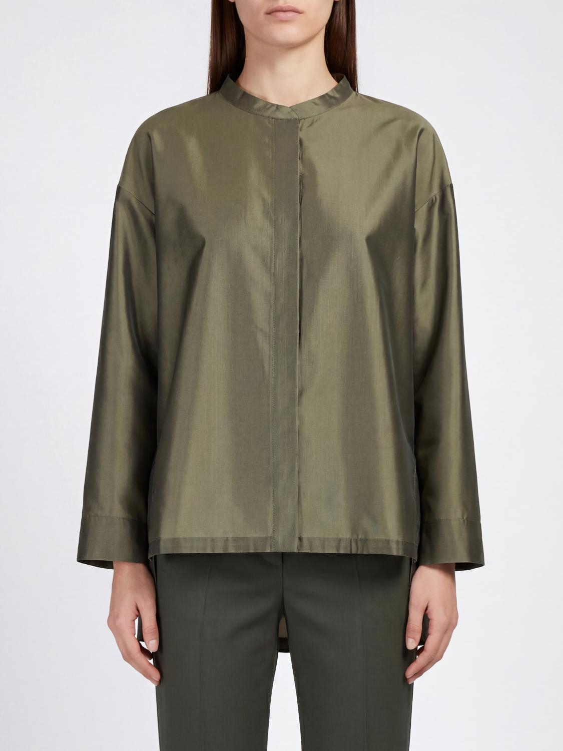 [S Max Mara] Shirts Long Sleeve SS26 2619191013600 004