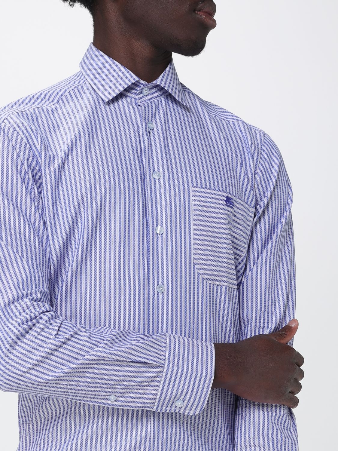 [Etro] Shirts Long Sleeve SS26 MRIB003099TR5A7 S8461