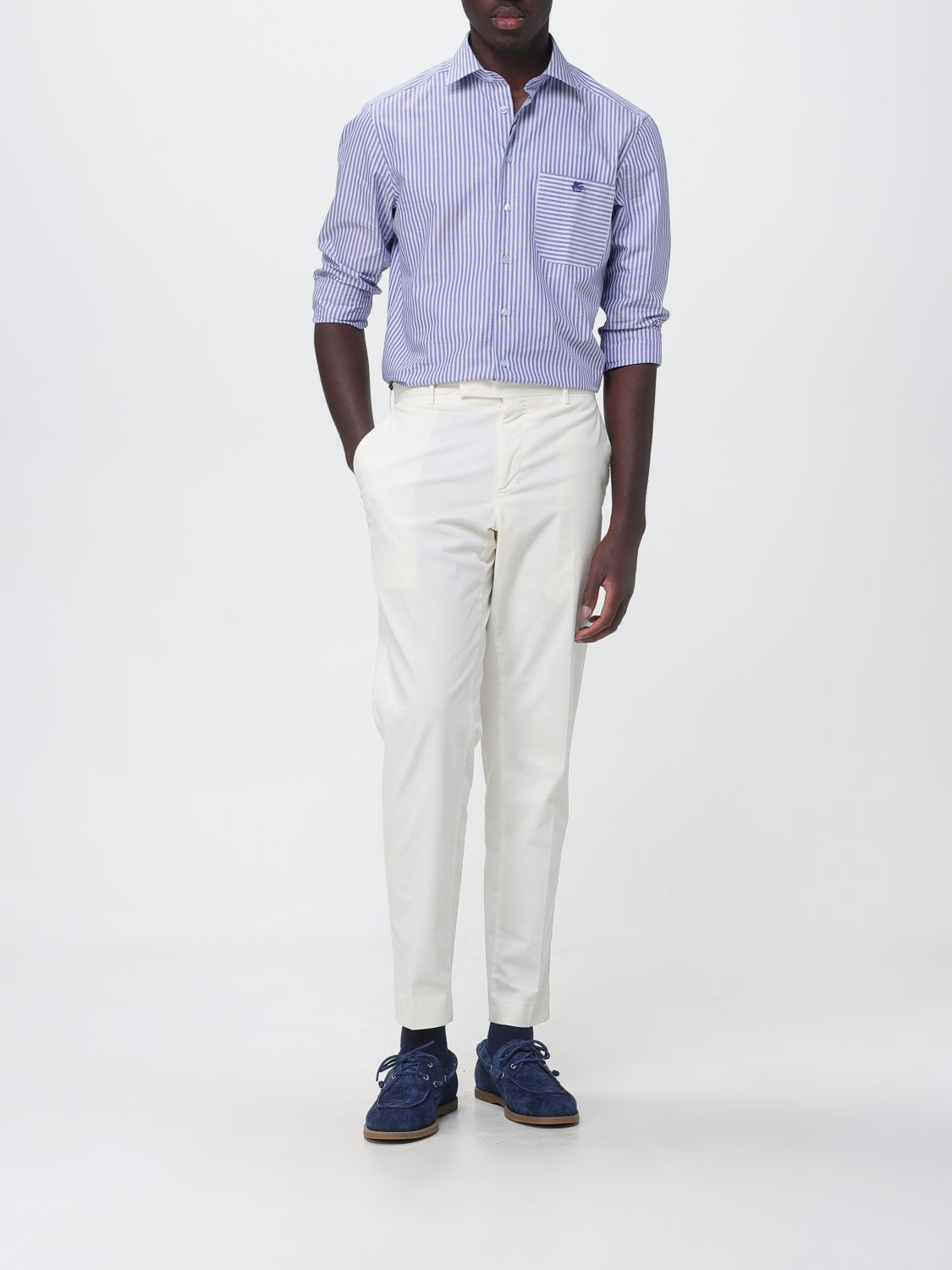 [Etro] Shirts Long Sleeve SS26 MRIB003099TR5A7 S8461