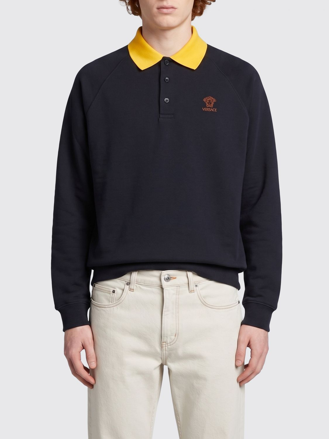 [Versace] T-shirts Long Sleeve SS26 10245831A17914 1UI20