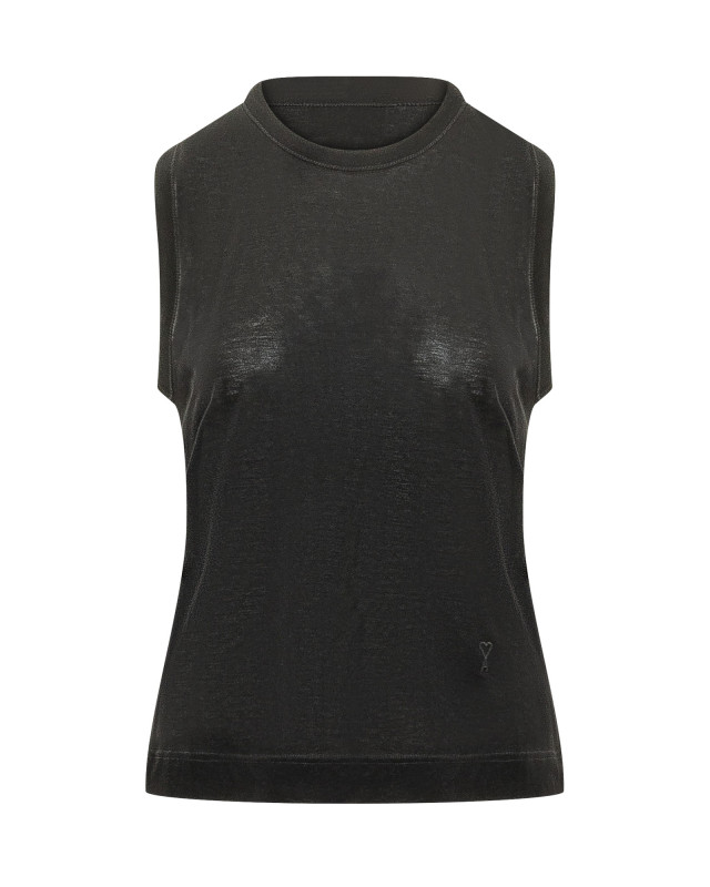 [AMI ALEXANDRE MATTIUSSI] Tank top SS26 FTP818JE0211 001