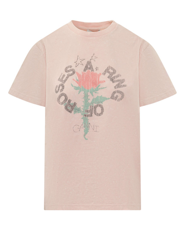 [GANNI] T-shirts SS26 A1050152 0BN
