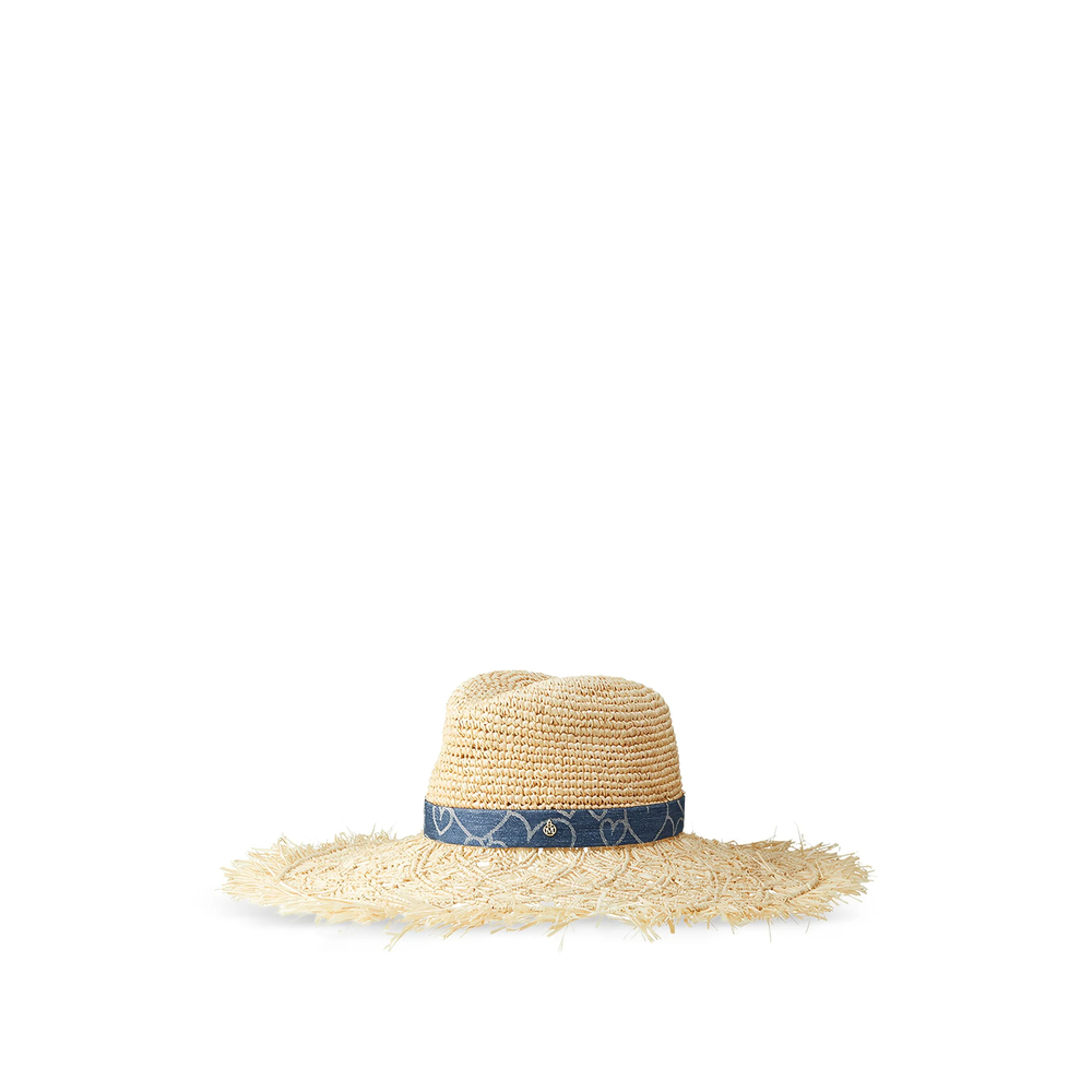 [Maison Michel] Hat SS26 1645001001 BIG SHERYL DENIM