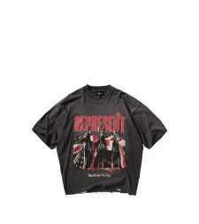 [Represent] T-shirts Short Sleeve SS26 MLM100593-46  GREY