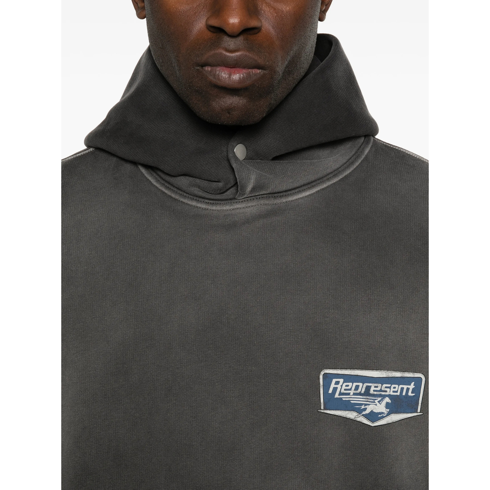 [Represent] Hoodie SS26 MLM100611-04  BLACK
