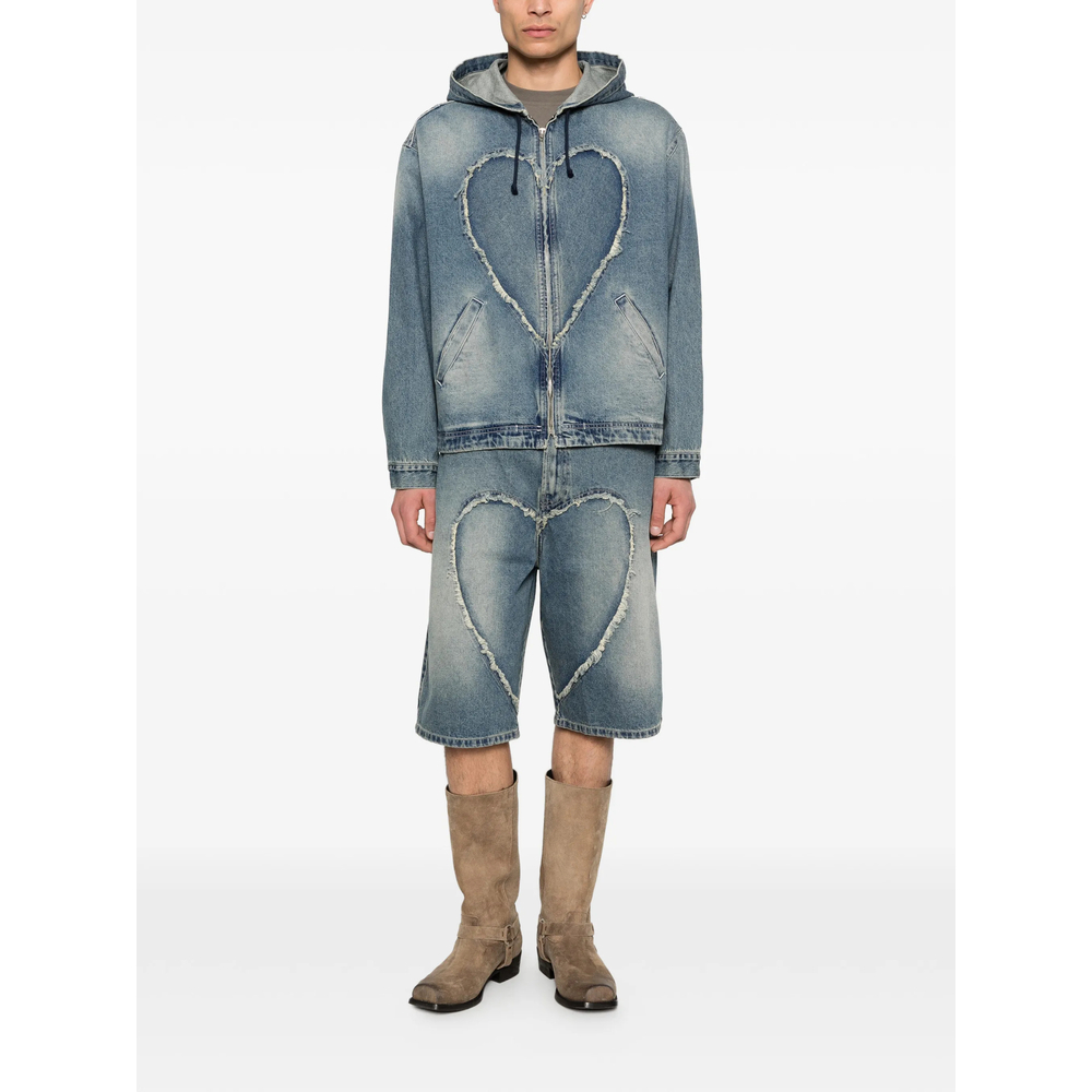 [CARNE BOLLENTE] Denim jacket SS26 SWJK0101  OFFBL