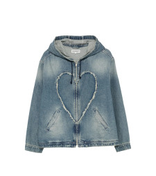 [CARNE BOLLENTE] Denim jacket SS26 SWJK0101  OFFBL