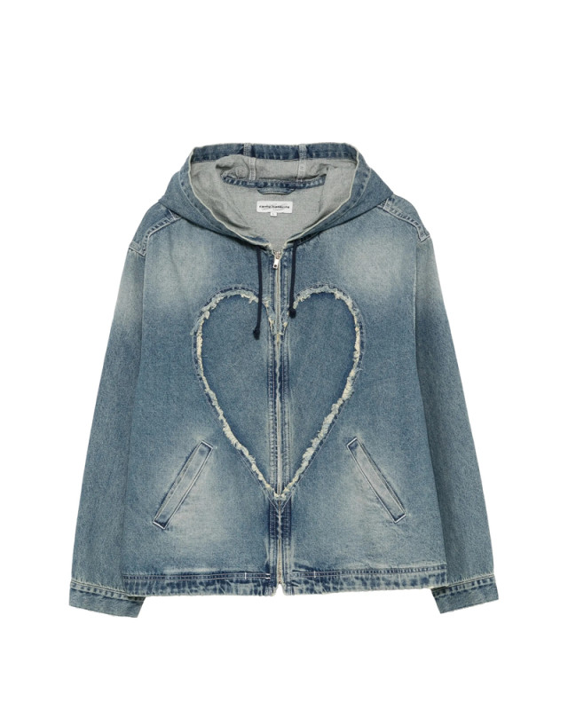 [CARNE BOLLENTE] Denim jacket SS26 SWJK0101  OFFBL