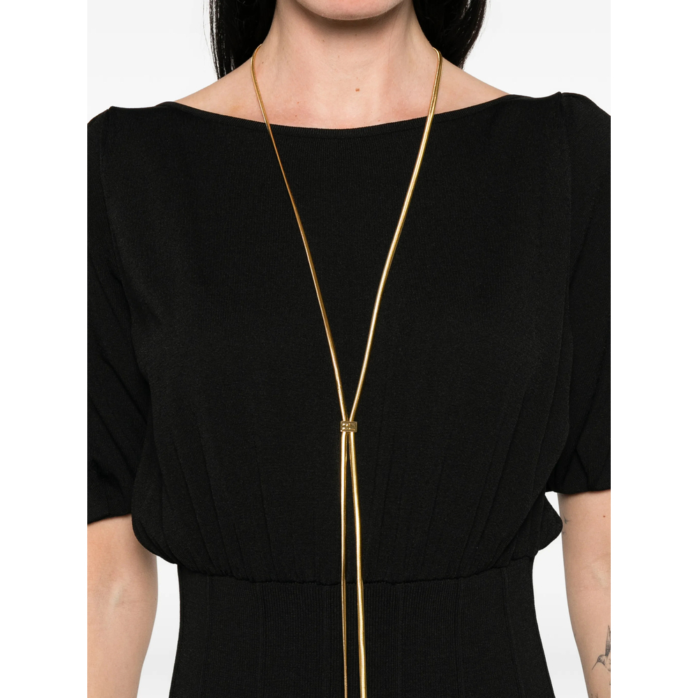 [ELISABETTA FRANCHI] Short sleeve dress SS26 AM94T62E2  110