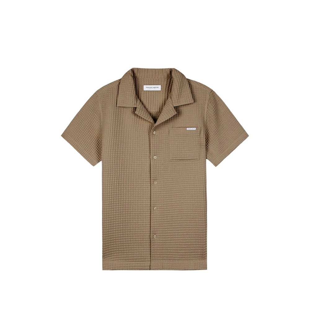 [MAISON LABICHE] Shirts Short Sleeve SS26 ZMGERMAINWAF  WADEM