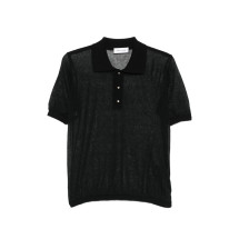 [ERNEST W. BAKER] Shirts Short Sleeve SS26 KN144B EM28 BLACK