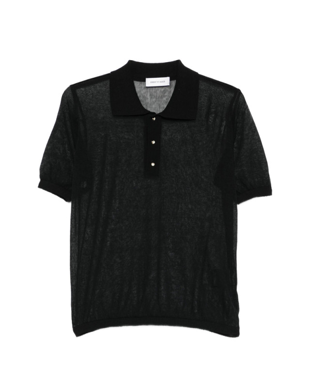 [ERNEST W. BAKER] Shirts Short Sleeve SS26 KN144B EM28 BLACK