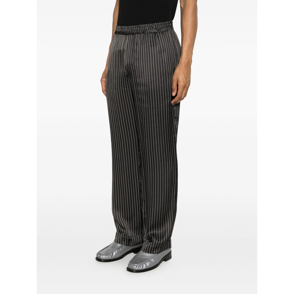 [ERNEST W. BAKER] Trousers SS26 PT36 SR02 BLKWH