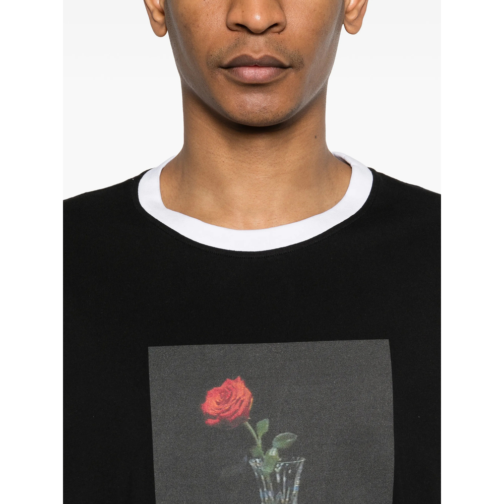 [ERNEST W. BAKER] T-shirts Short Sleeve SS26 TS03 F01 BLKRO