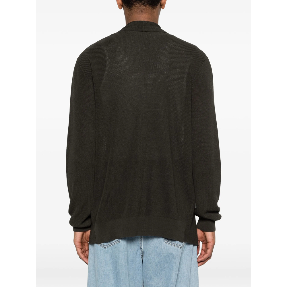 [ROBERTO COLLINA] Cardigan SS26 261MYA11112  MORO