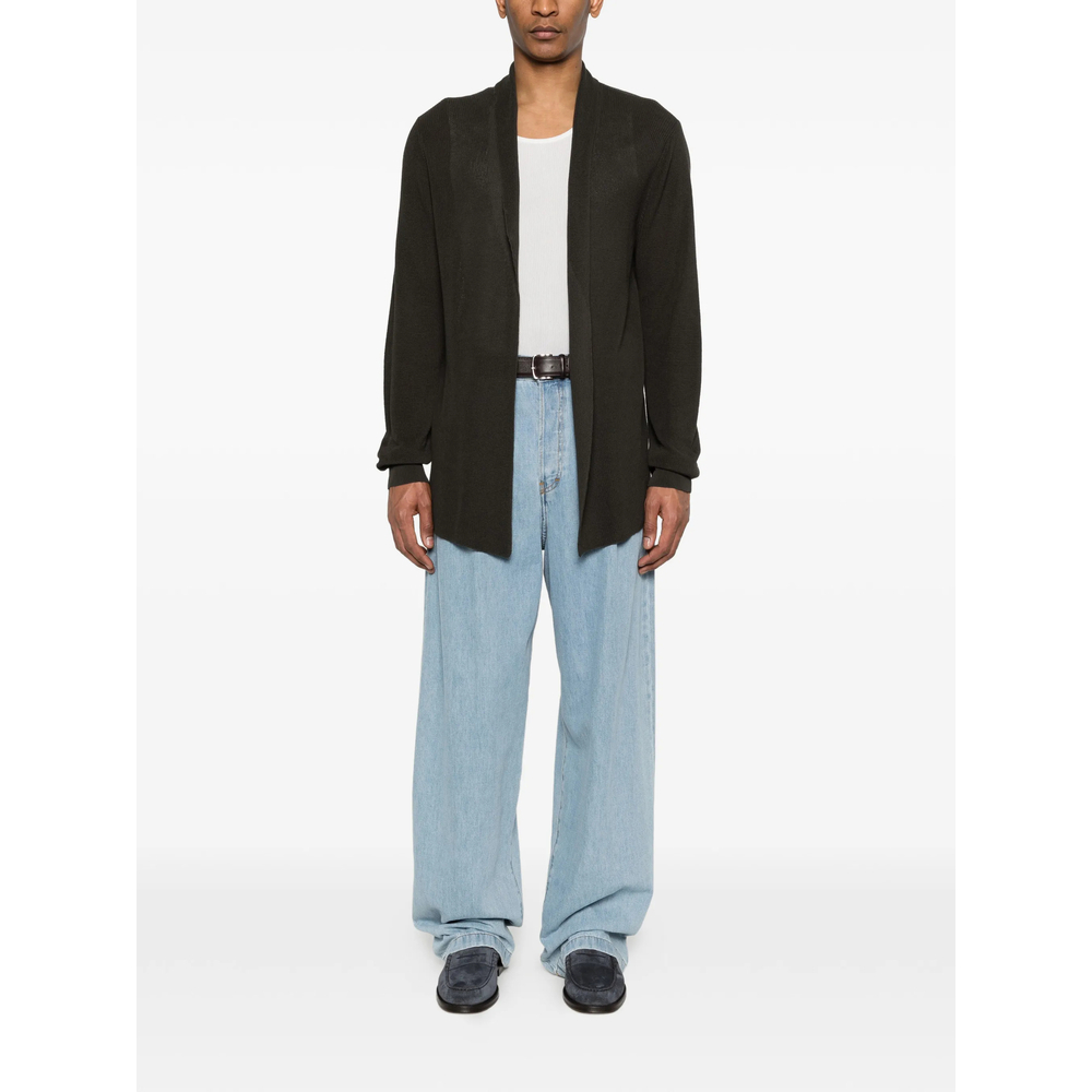 [ROBERTO COLLINA] Cardigan SS26 261MYA11112  MORO
