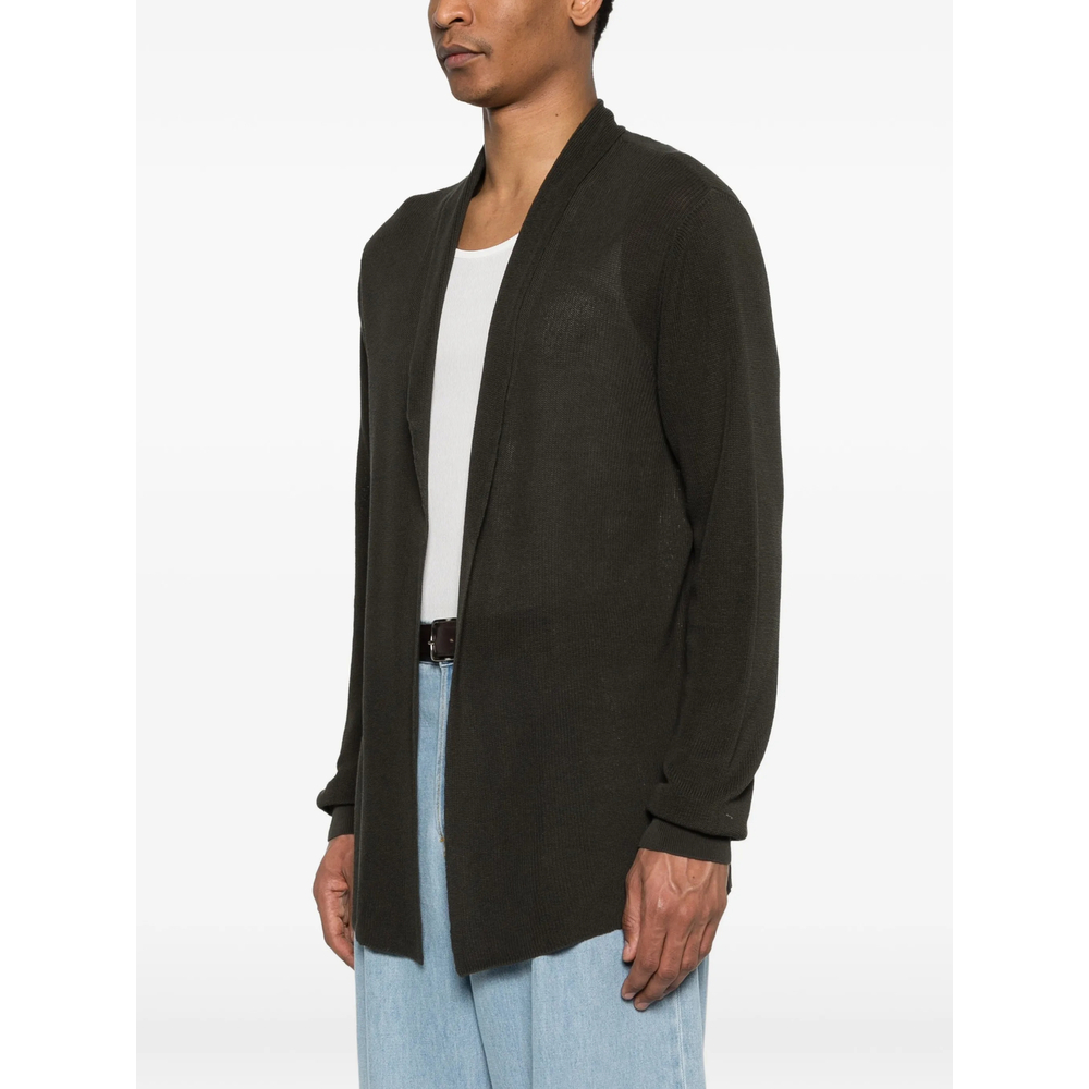 [ROBERTO COLLINA] Cardigan SS26 261MYA11112  MORO