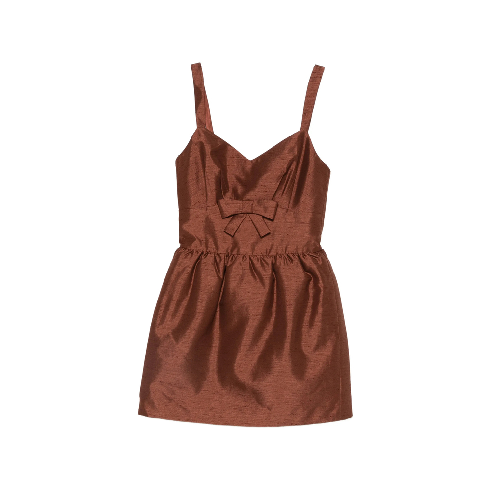 [Shushu/tong] Sleeveless dress SS26 FSDFDR08 FLA001 BN100