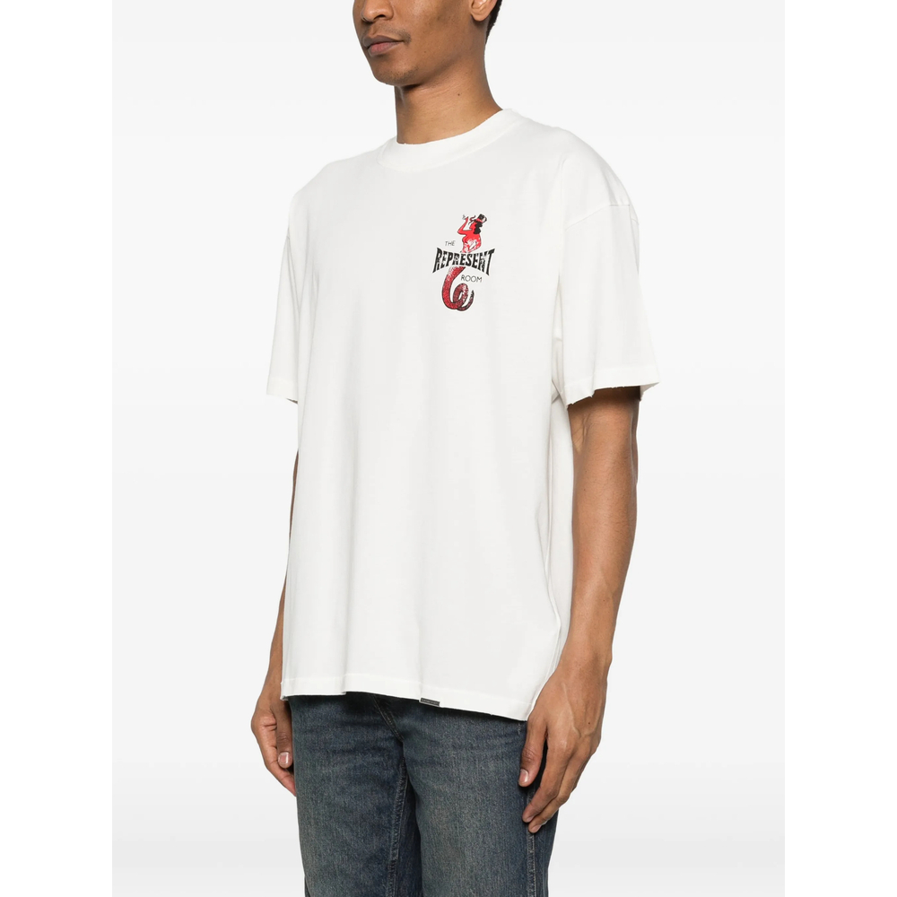 [Represent] T-shirts Short Sleeve SS26 MLM100598-72  WHITE