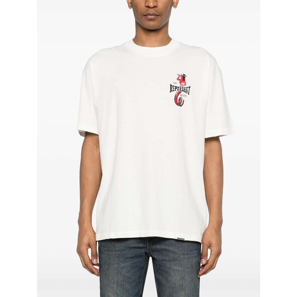 [Represent] T-shirts Short Sleeve SS26 MLM100598-72  WHITE
