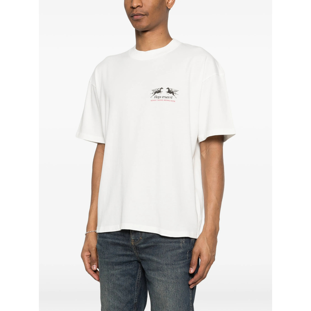 [Represent] T-shirts Short Sleeve SS26 MLM100768-72  WHITE