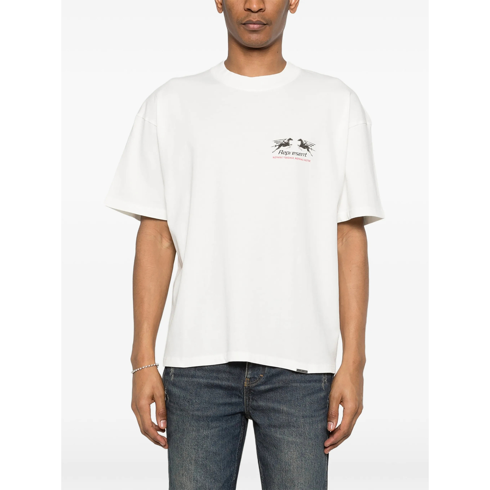 [Represent] T-shirts Short Sleeve SS26 MLM100768-72  WHITE