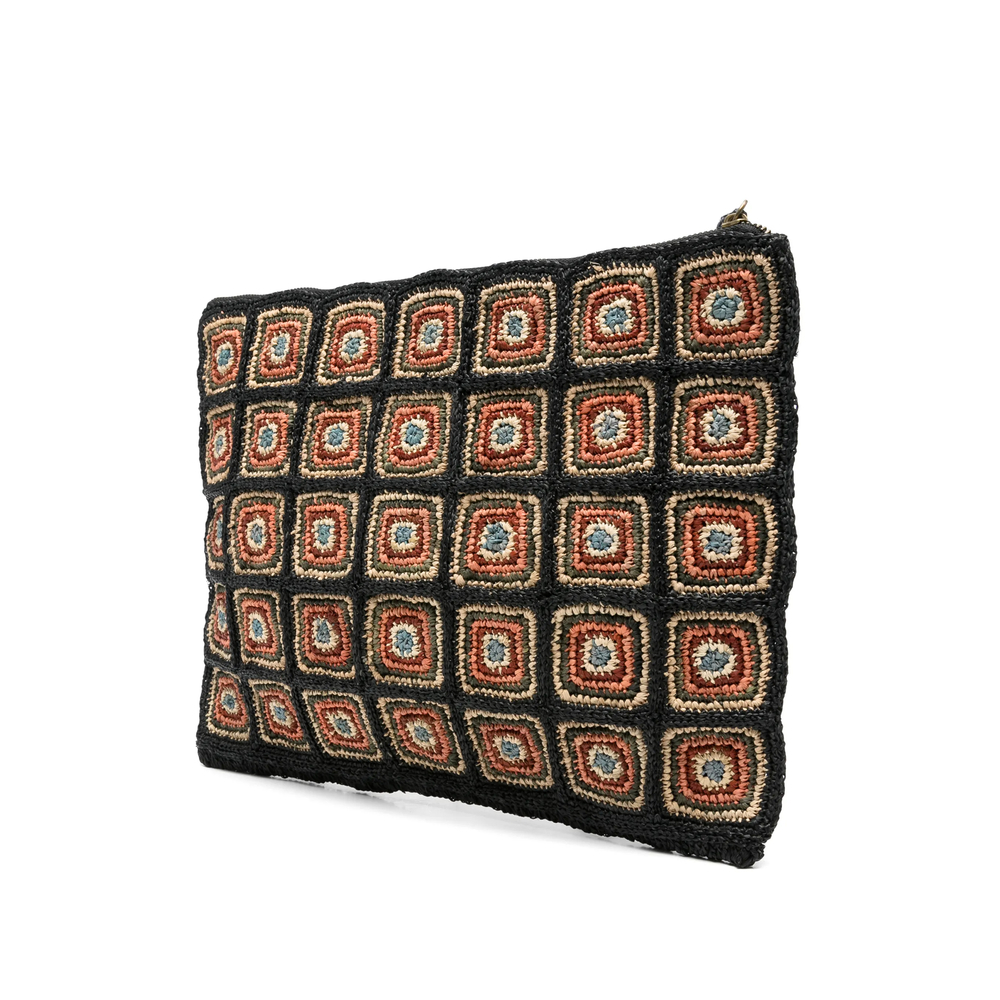 [Ibeliv] Clutch bag SS26 TRACE  BLACK