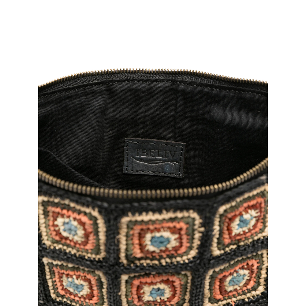 [Ibeliv] Clutch bag SS26 TRACE  BLACK