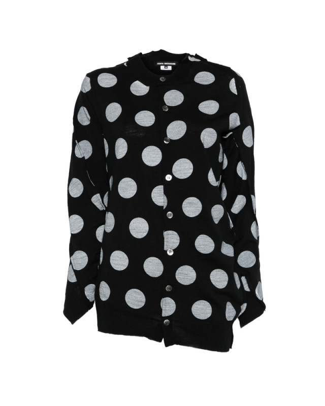 [Junya Watanabe] Cardigan SS26 JQ-N020  BKWHI