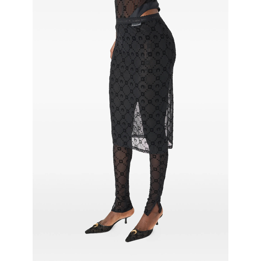 [MARINE SERRE] Trousers SS26 WSK134A CJER0005 BK99