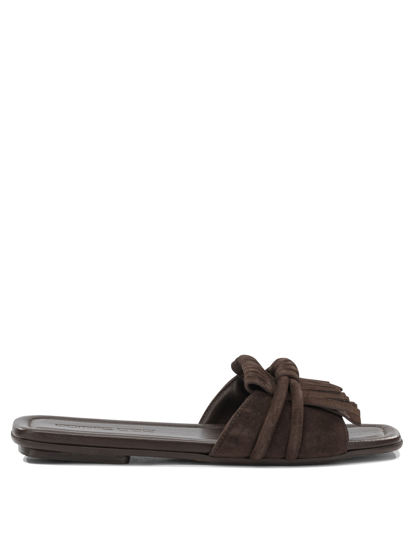 [Pomme D'Or] Slippers SS26 1099GLENNCAMOSCIO ESPRESSO