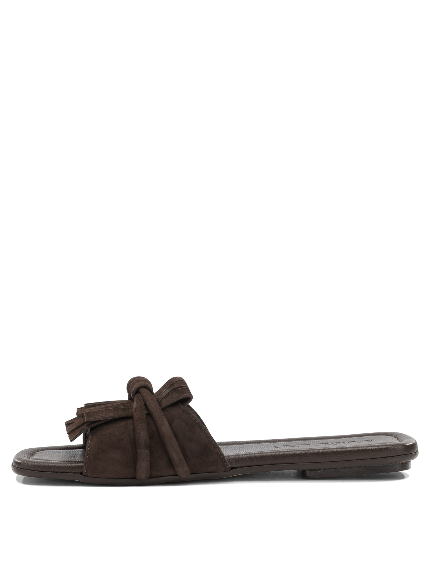 [Pomme D'Or] Slippers SS26 1099GLENNCAMOSCIO ESPRESSO