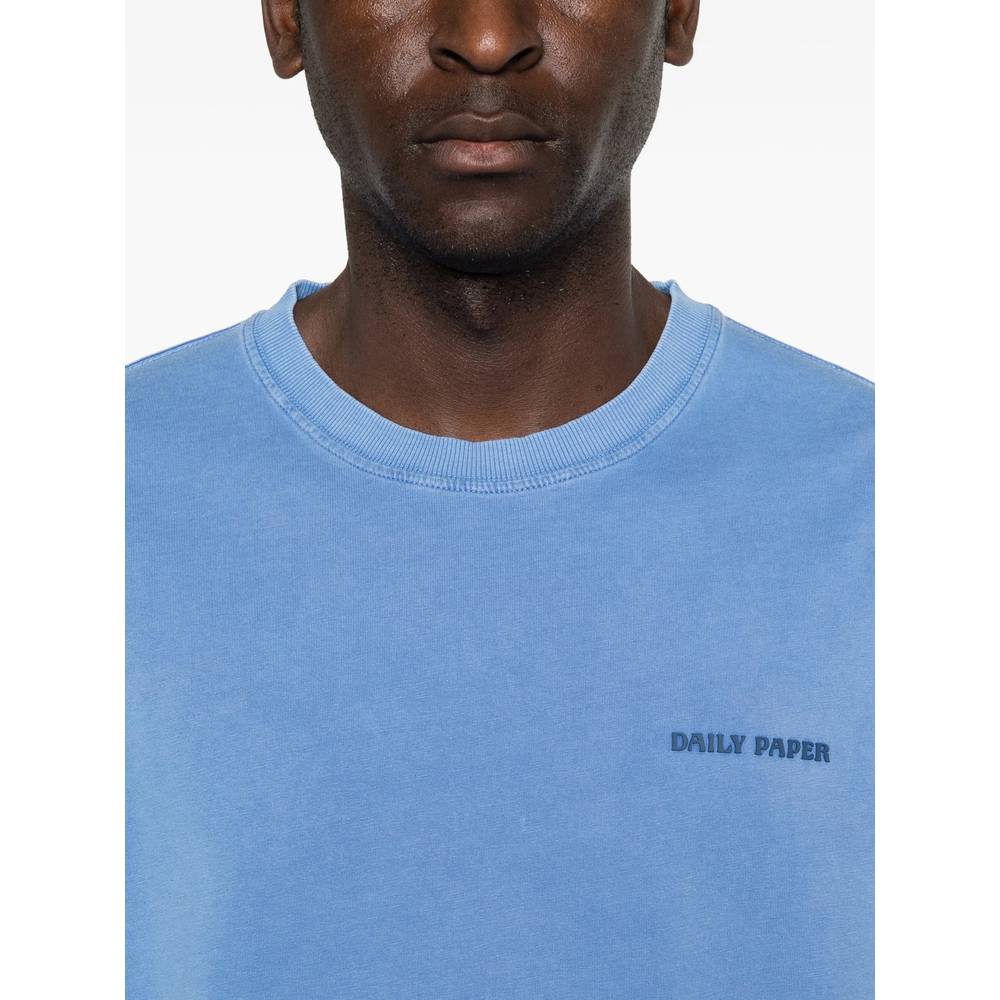 [Daily Paper] T-shirts Short Sleeve SS26 2610061 DIAS WASHE NAVY